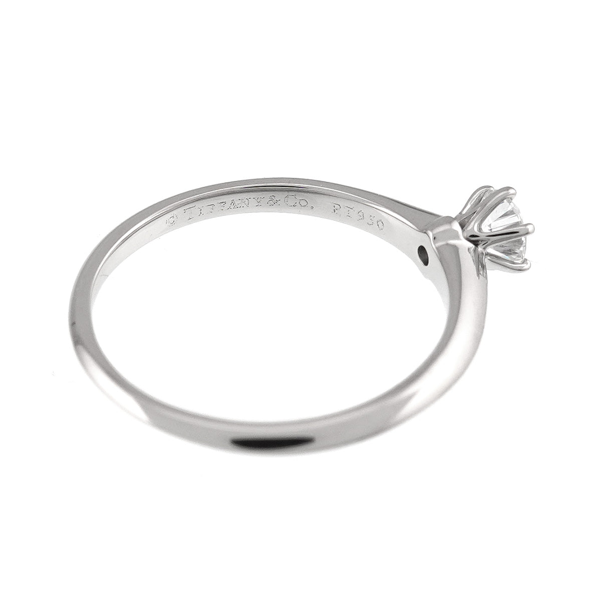 Diamond 0.23ct D/VVS1/VG Ring Platinum Size5.25(US)