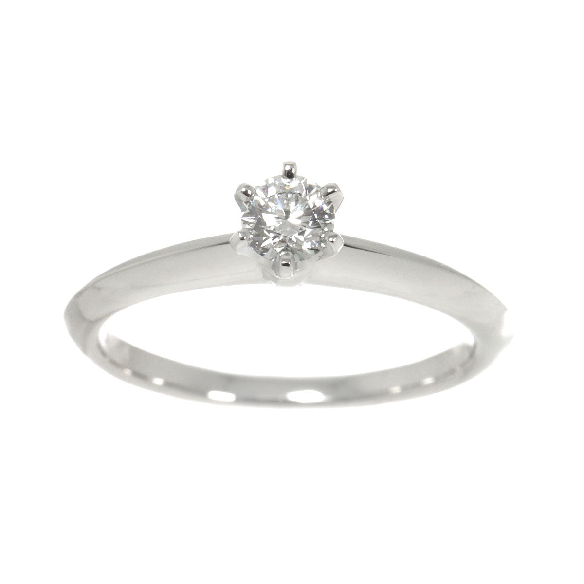 Diamond 0.25ct D/IF/3EX Ring Pt Platinum Size5.75-6(US)