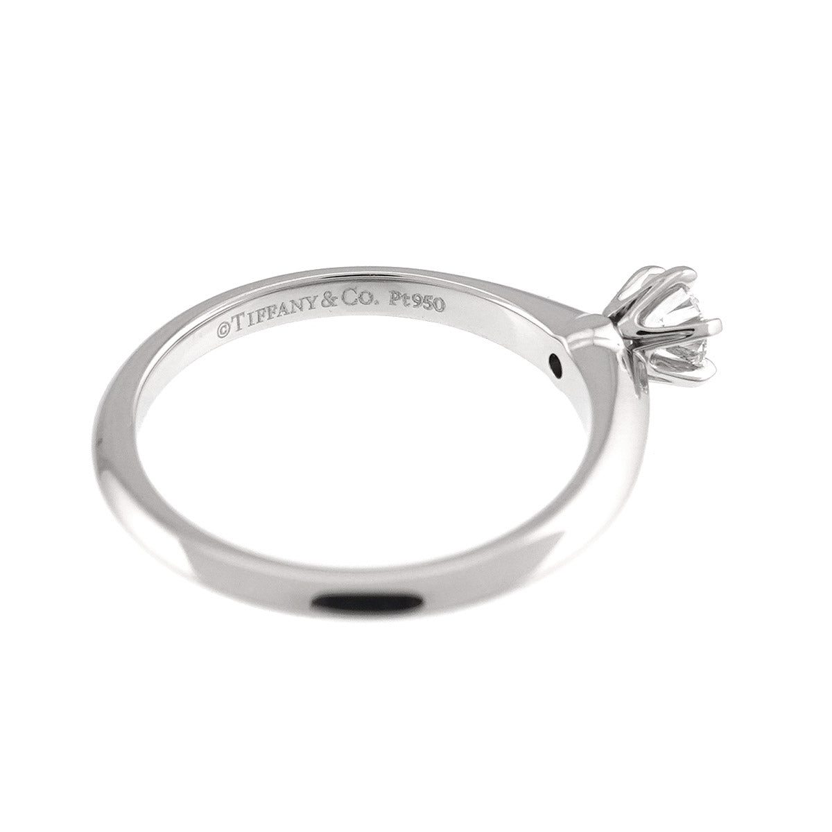 Diamond 0.25ct D/IF/3EX Ring Pt Platinum Size5.75-6(US)
