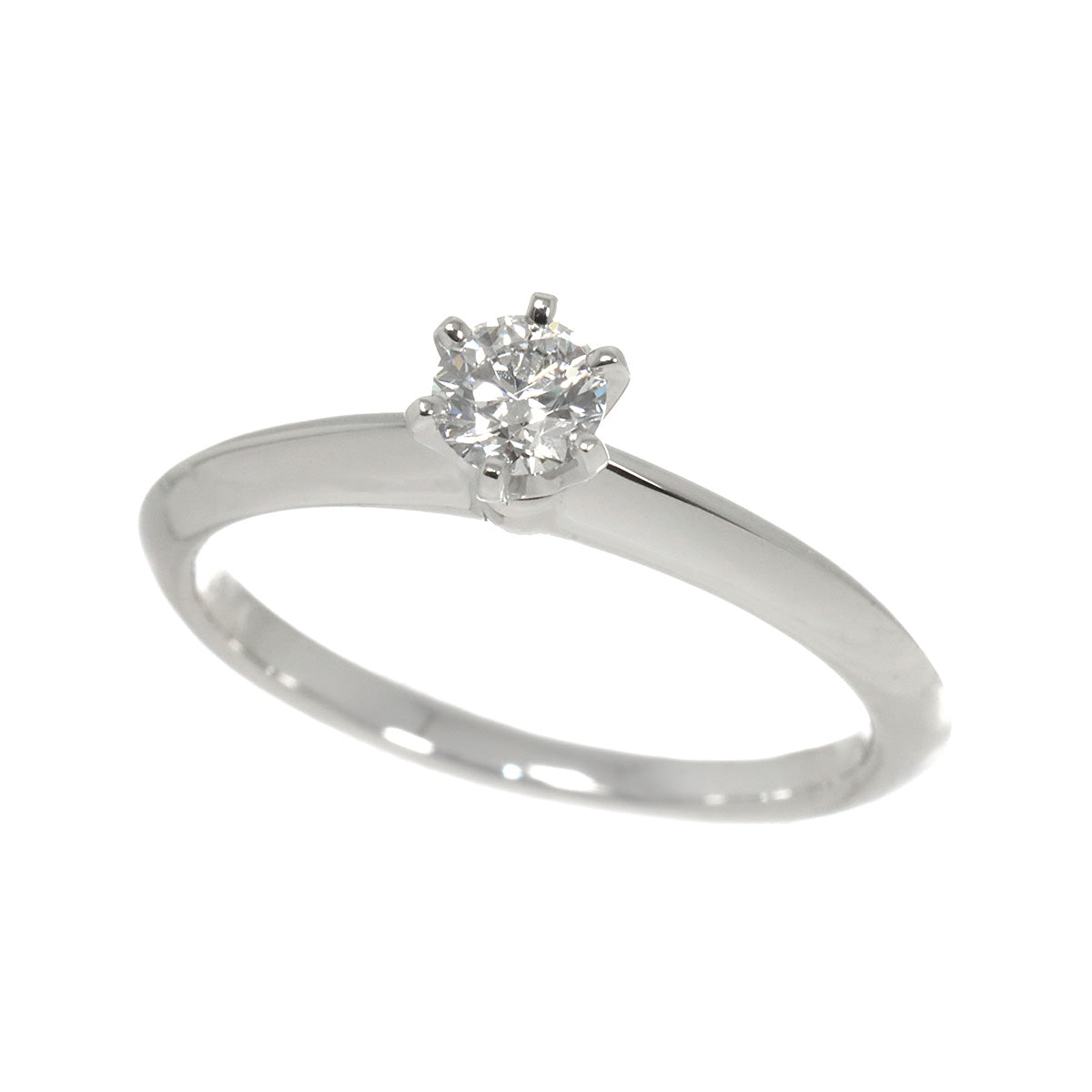 Diamond 0.25ct D/IF/3EX Ring Pt Platinum Size5.75-6(US)