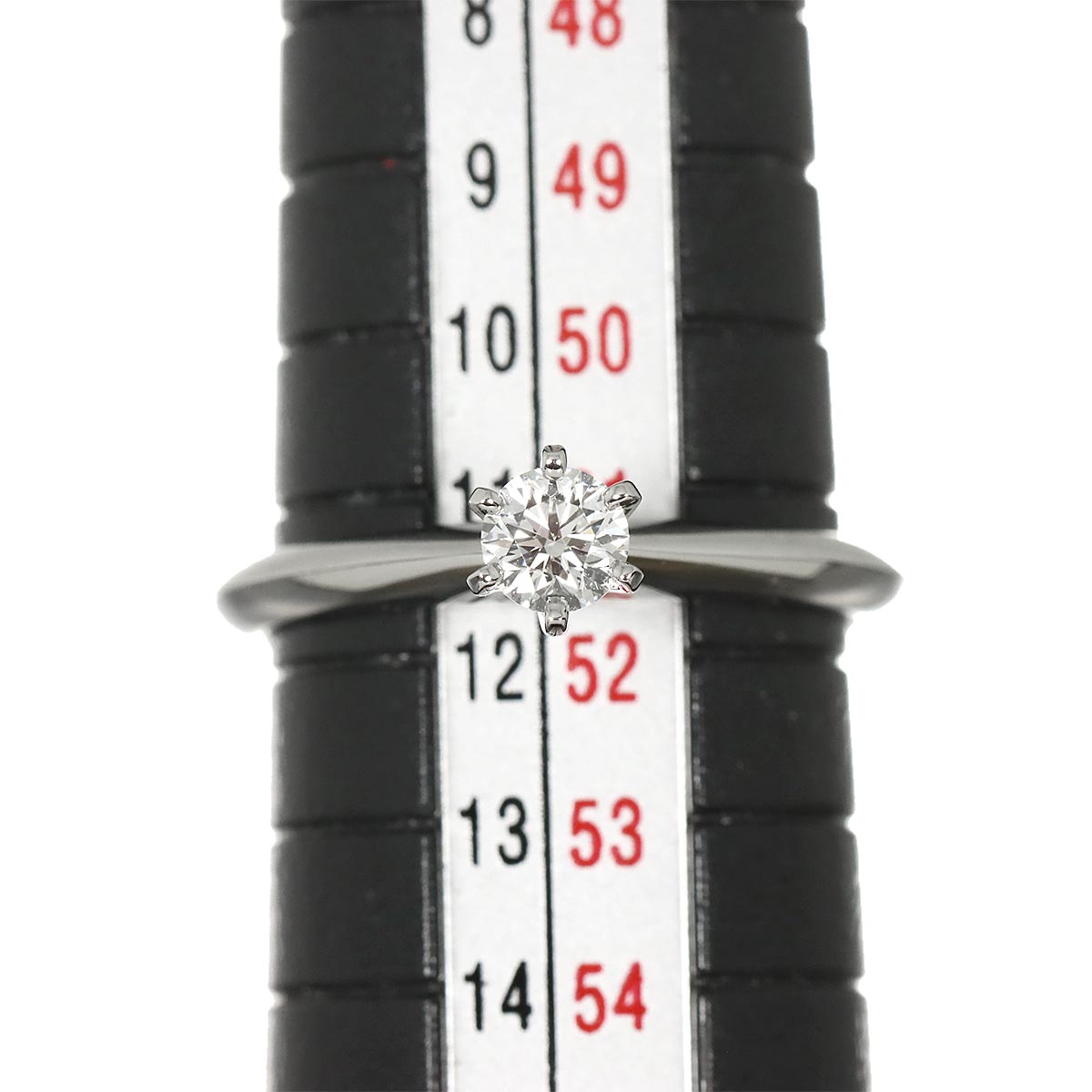Diamond 0.25ct D/IF/3EX Ring Pt Platinum Size5.75-6(US)