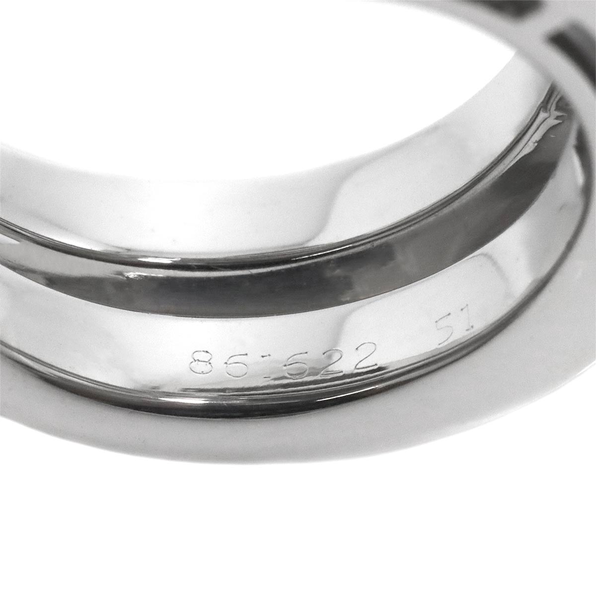 Cartier Diamond Ring 18K WG 750 size50 5.25(US)