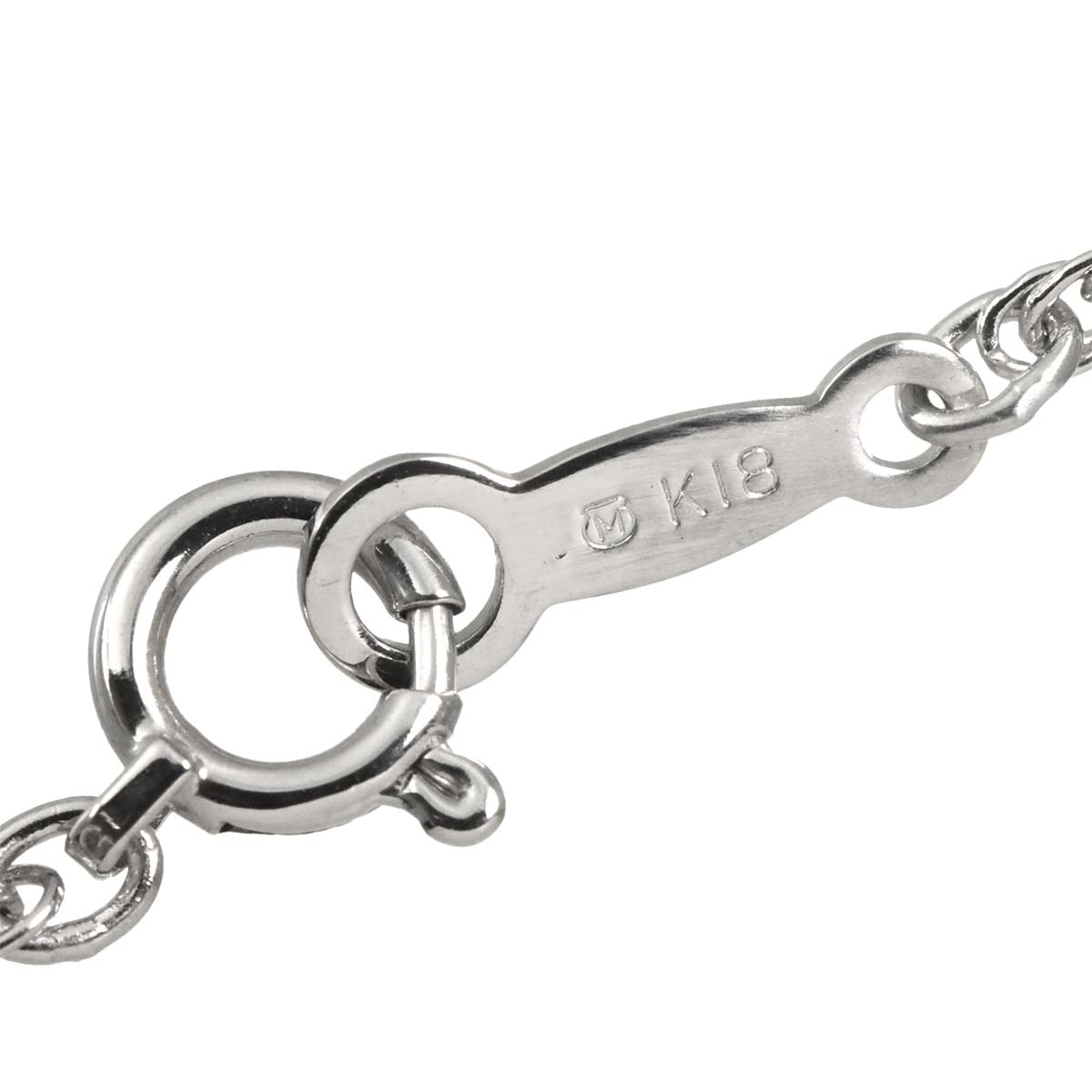 Akoya Pearl 6.9-4.8mm Necklace 18K White Gold 750