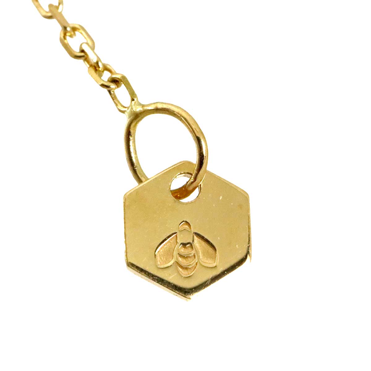Bee de Diamond Necklace 18K Yellow Gold 750