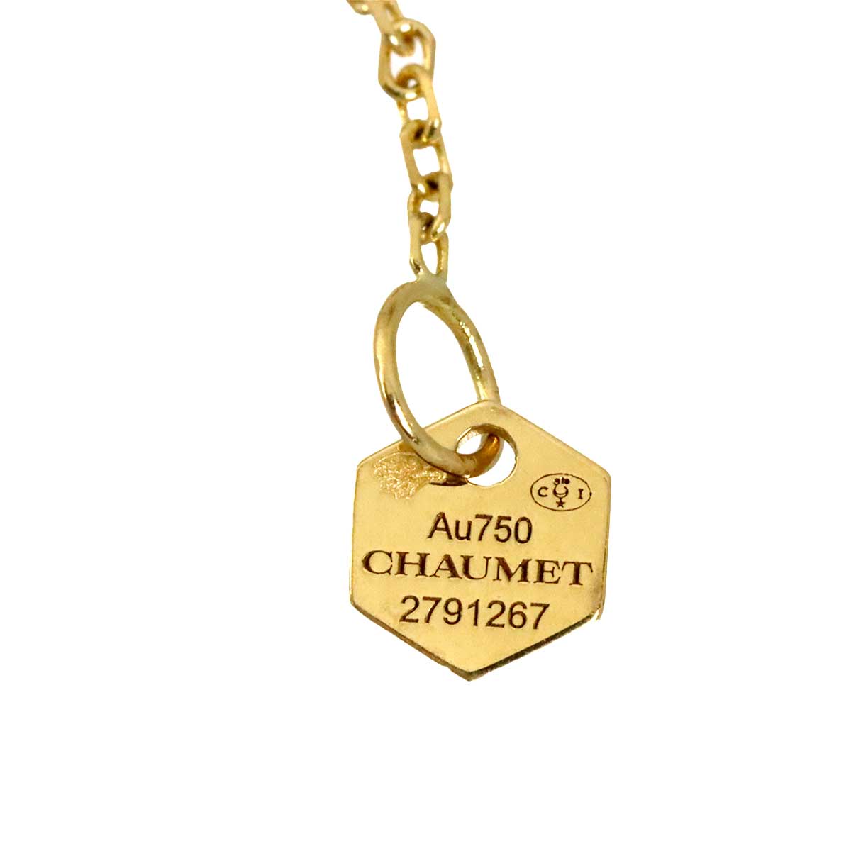 Bee de Diamond Necklace 18K Yellow Gold 750