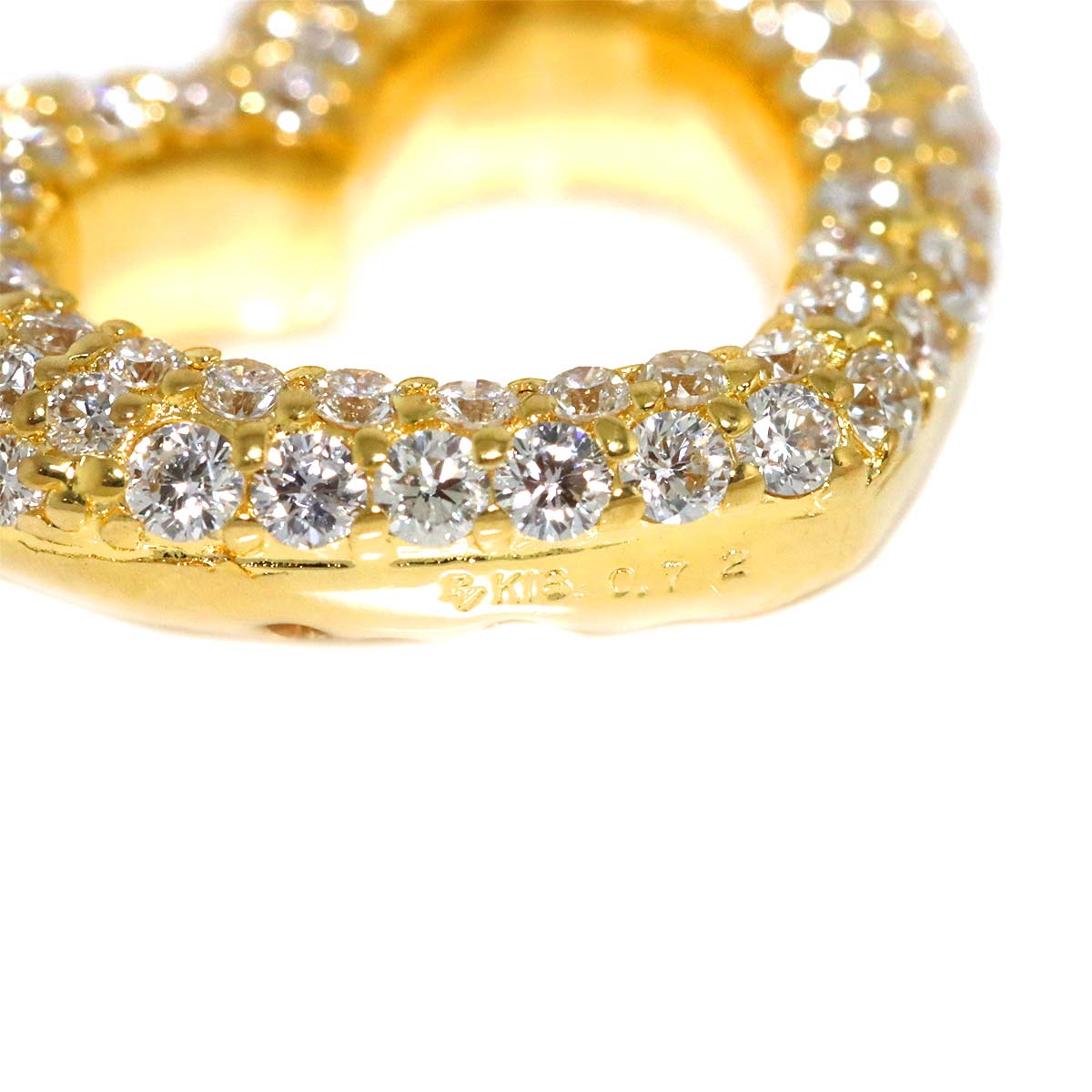 EMOZIONE Diamond 0.72ct Necklace 18K YG 750