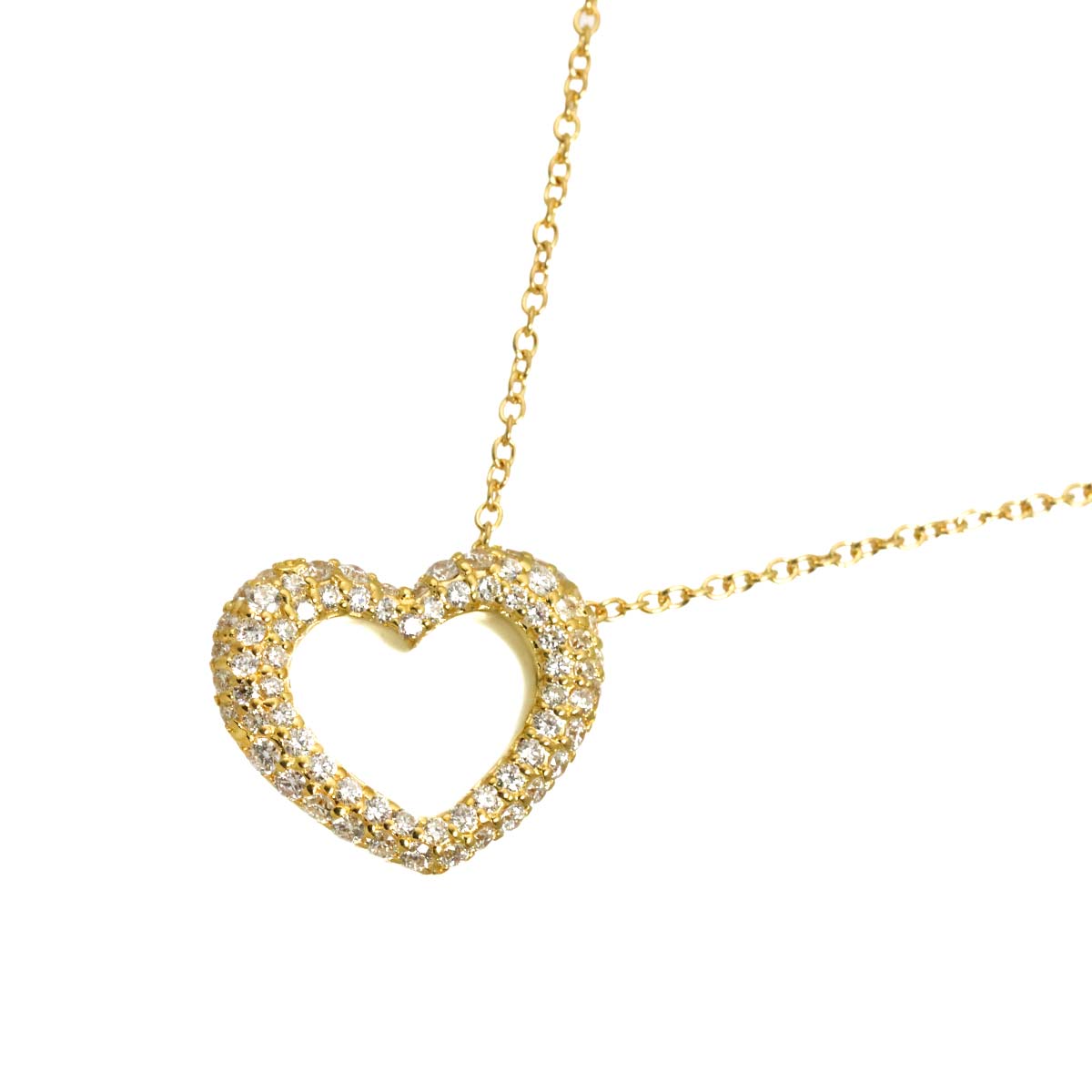 EMOZIONE Diamond 0.72ct Necklace 18K YG 750