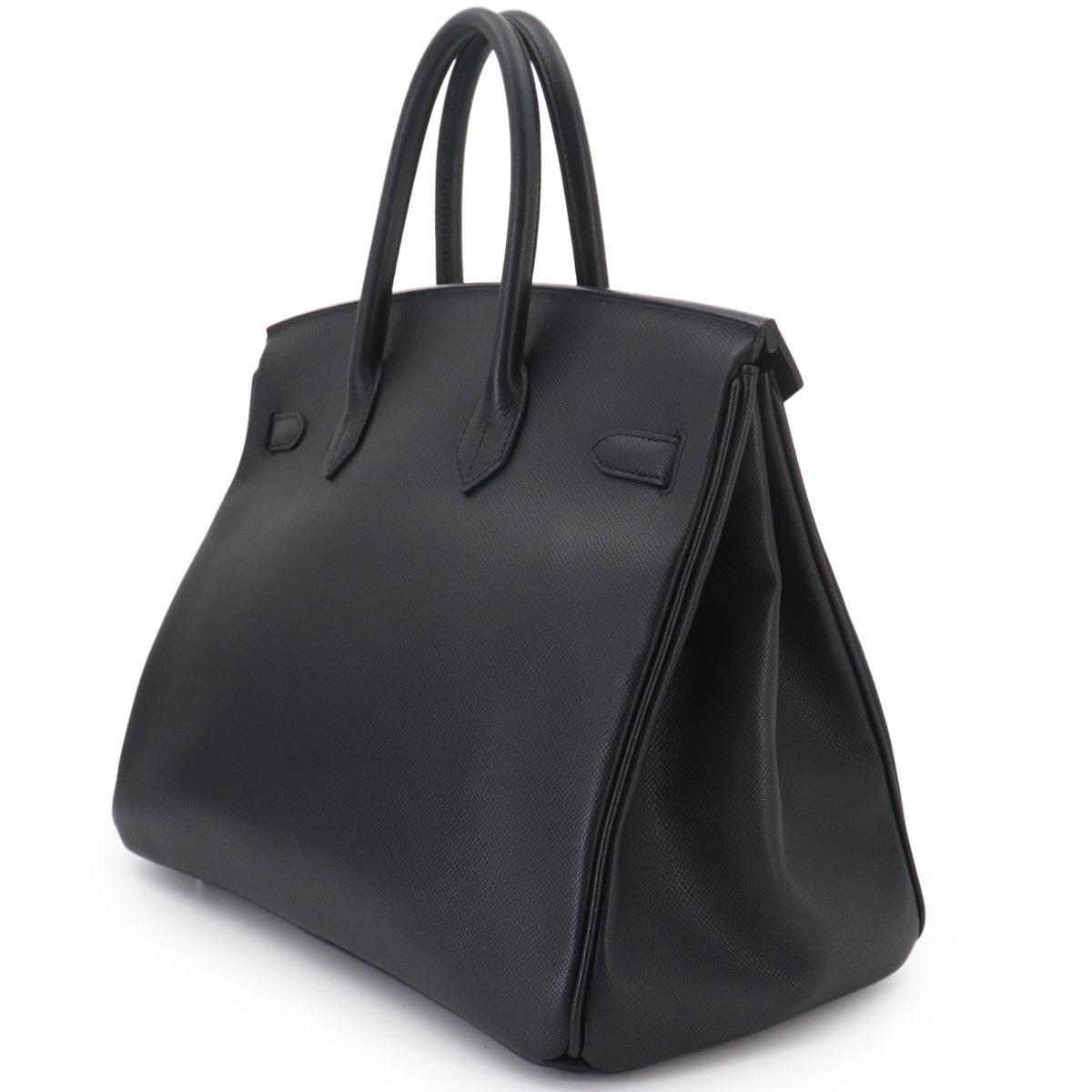 Birkin 35 Veau Epsom Black Hand Bag Purse