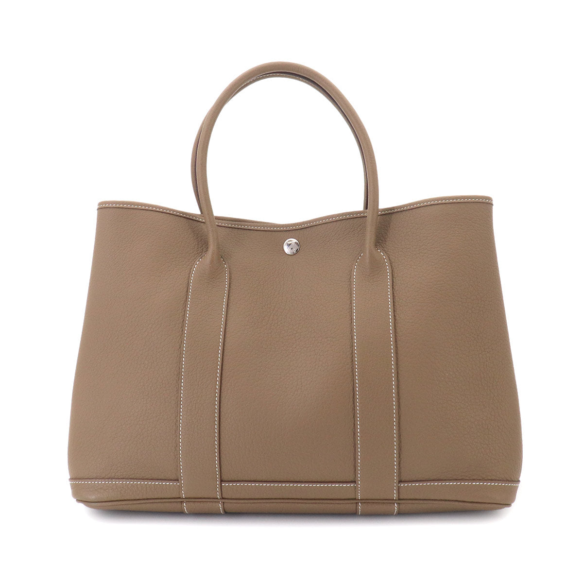 Garden Party 36 PM Tote Bag Negonda Leather Etoupe Purse