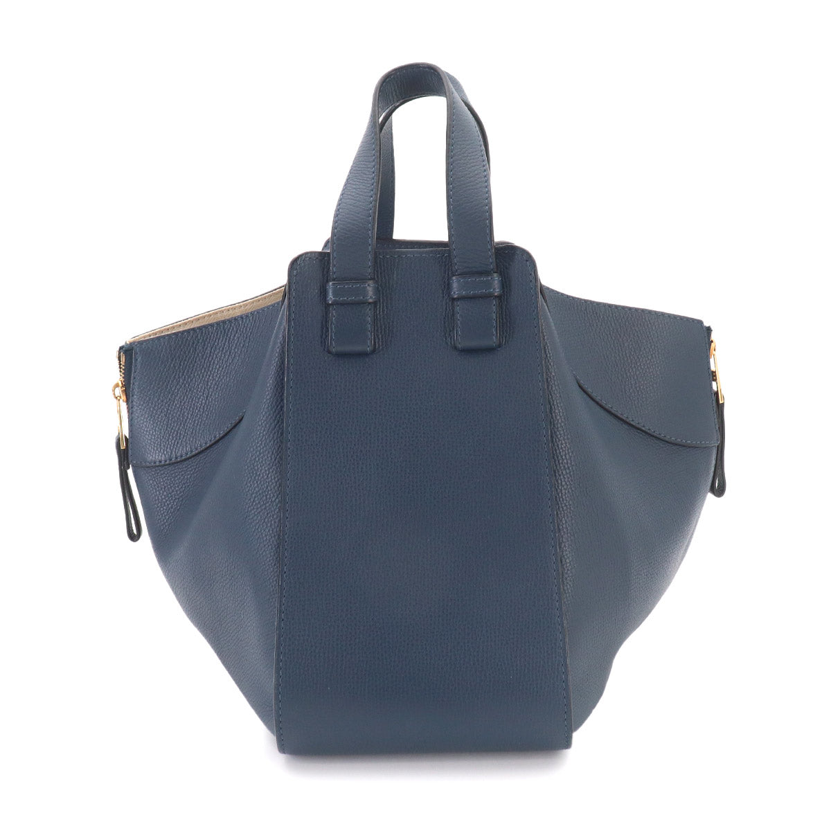Hammock Small Hand Shoulder Bag Leather Navy Purse