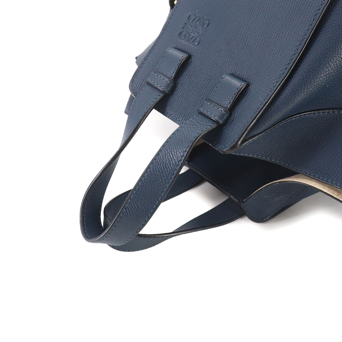Hammock Small Hand Shoulder Bag Leather Navy Purse
