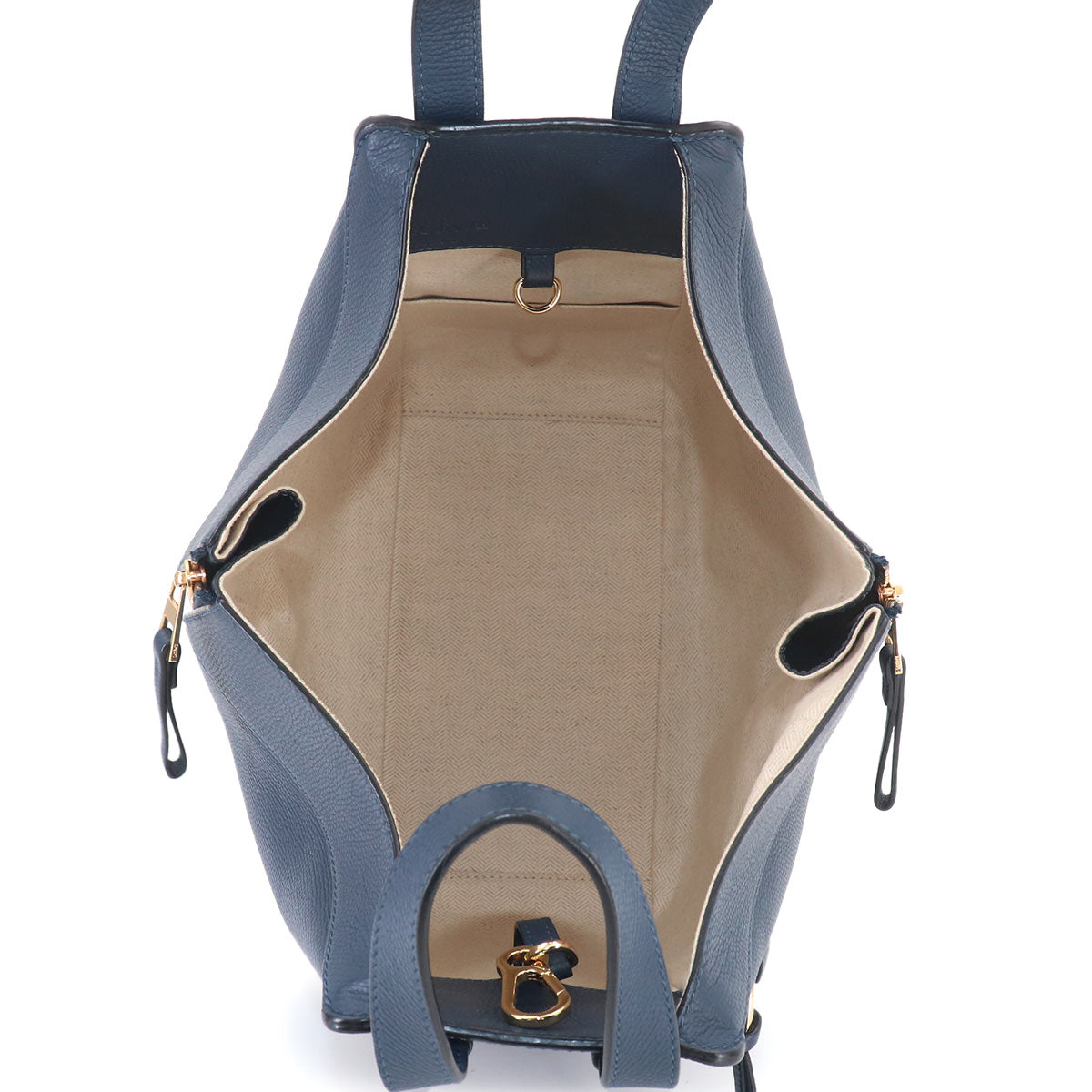 Hammock Small Hand Shoulder Bag Leather Navy Purse