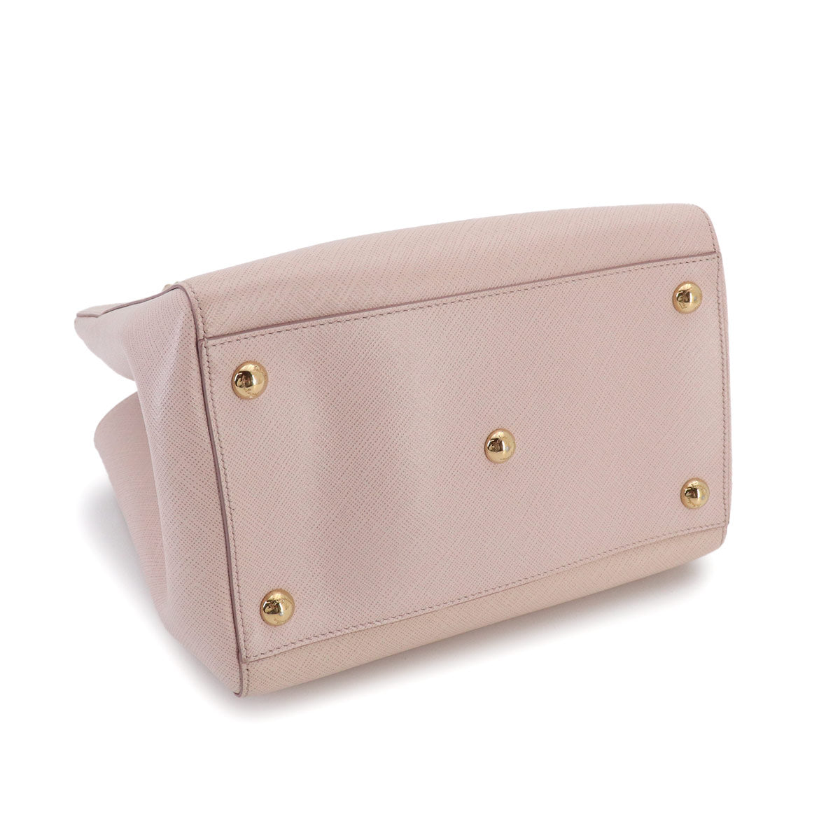 Vara 2way Hand Shoulder Bag Leather Pink Purse