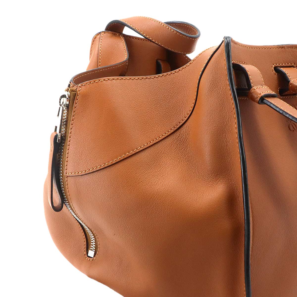 Hammock Small Hand Shoulder Bag Leather Brown Purse