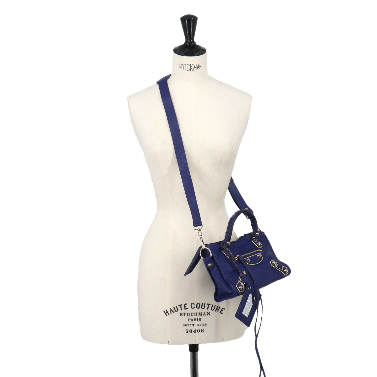 Classic City Mini 2way Hand Shoulder Bag Blue 300295 Purse