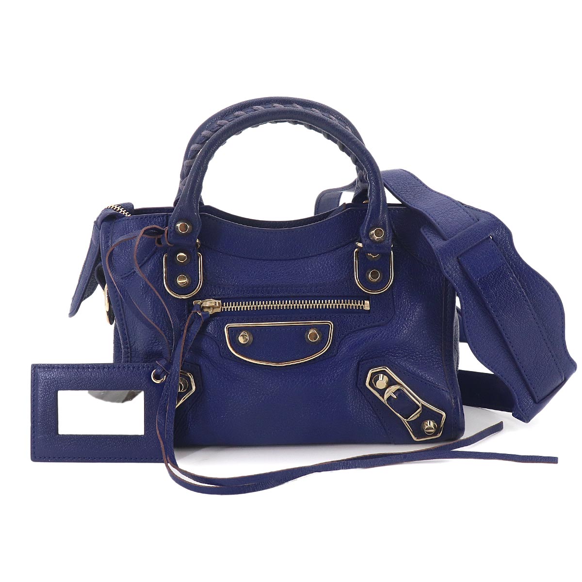 Classic City Mini 2way Hand Shoulder Bag Blue 300295 Purse