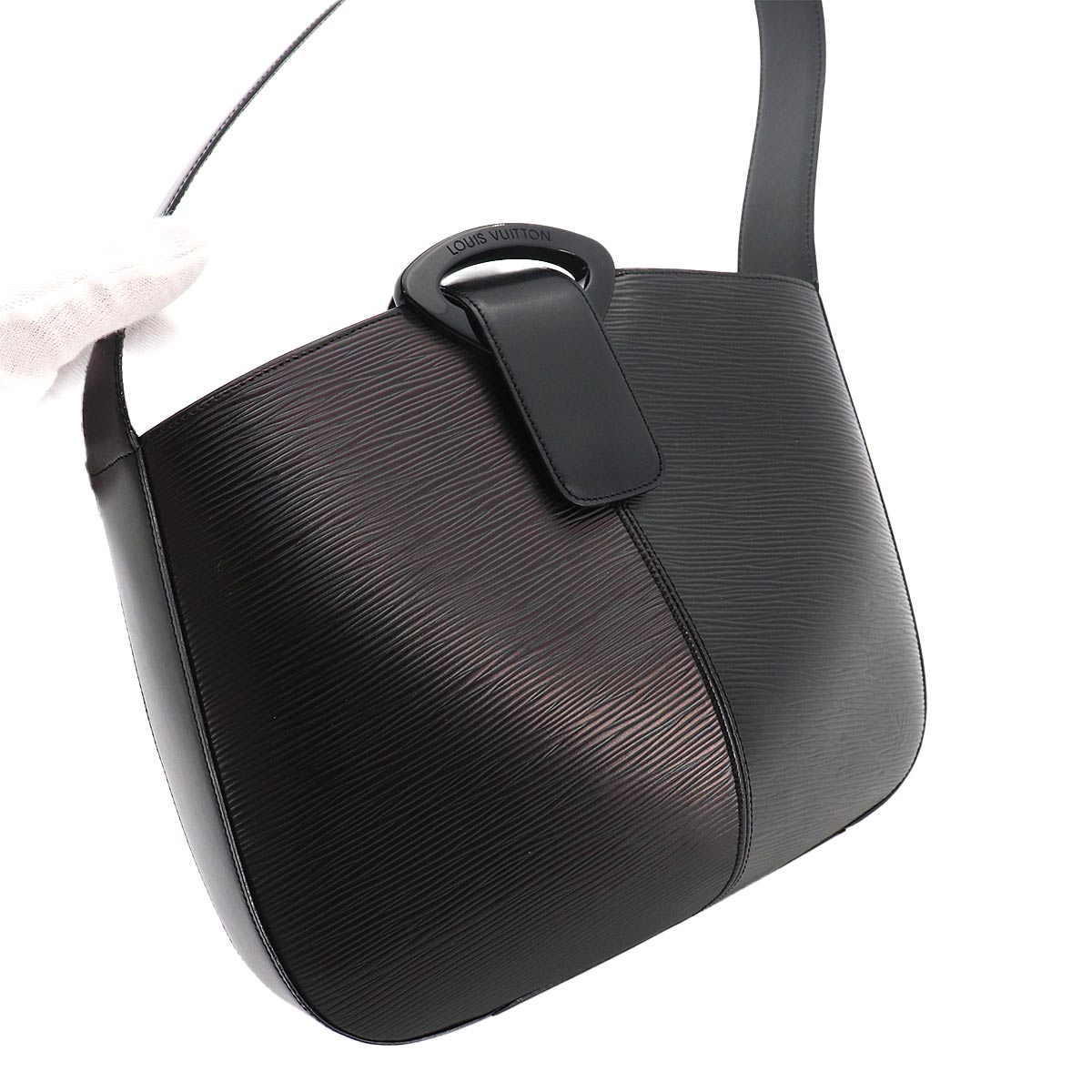 Epi Lively Shoulder Bag Leather Noir M52162 Purse