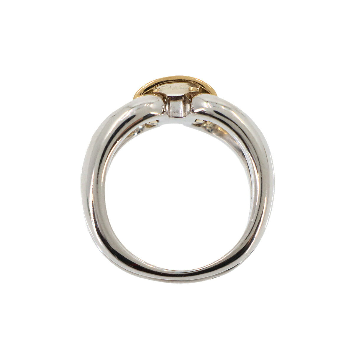 History Vintage Ring Silver SV Ag 925 750 K18 51 Accessory