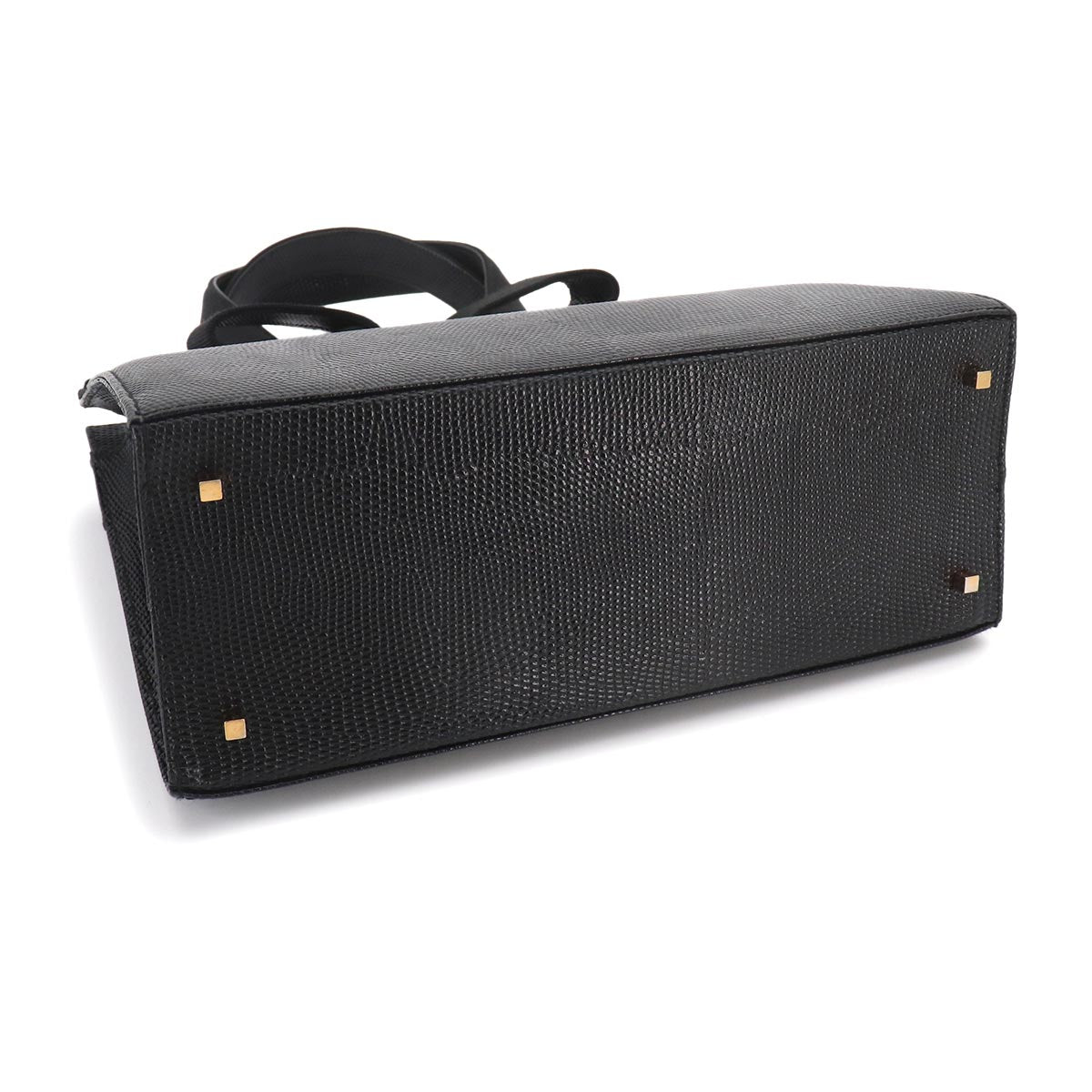 Vara 2way Hand Shoulder Bag Leather Black Purse