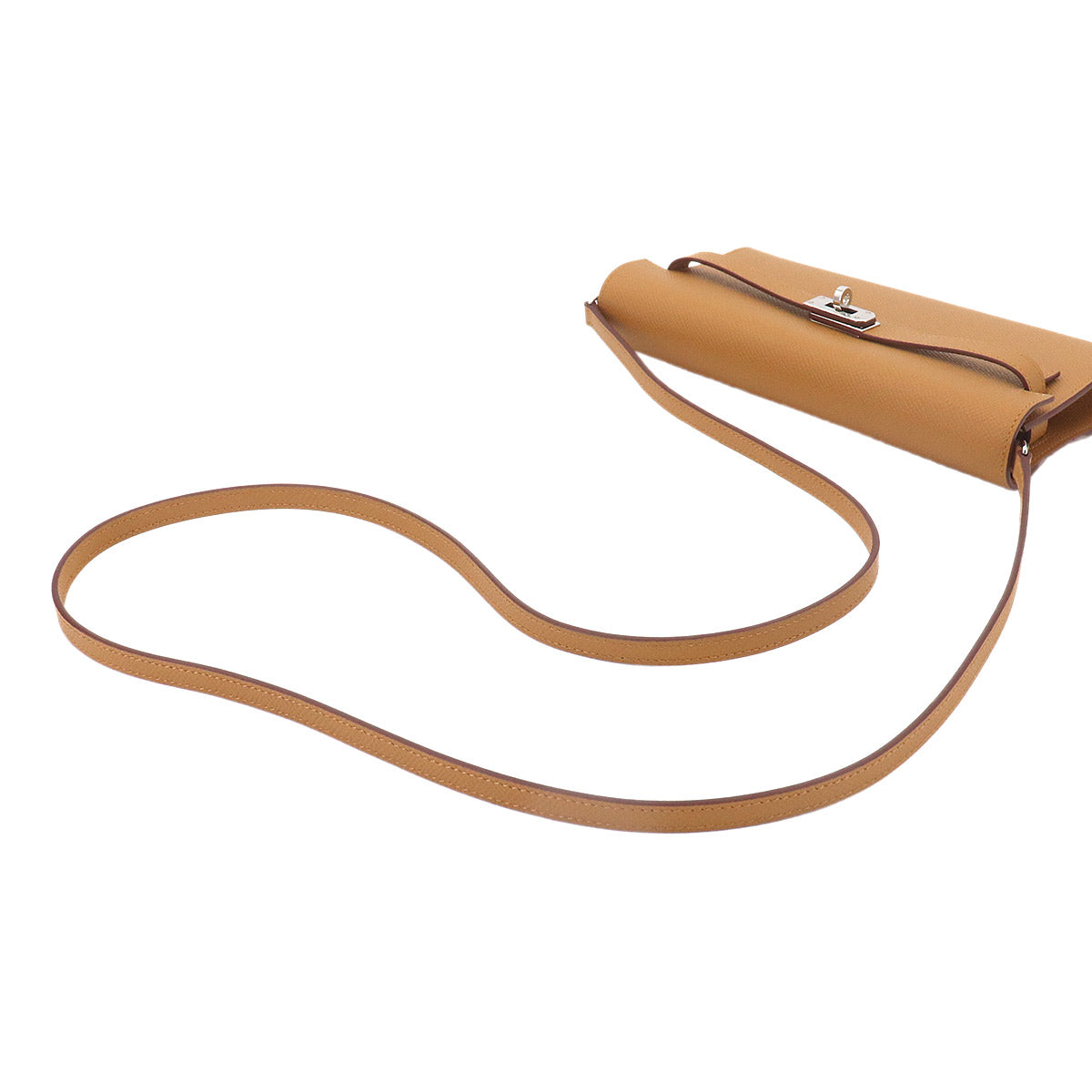 Kelly To Go Shoulder Wallet Epsom Natural Purse