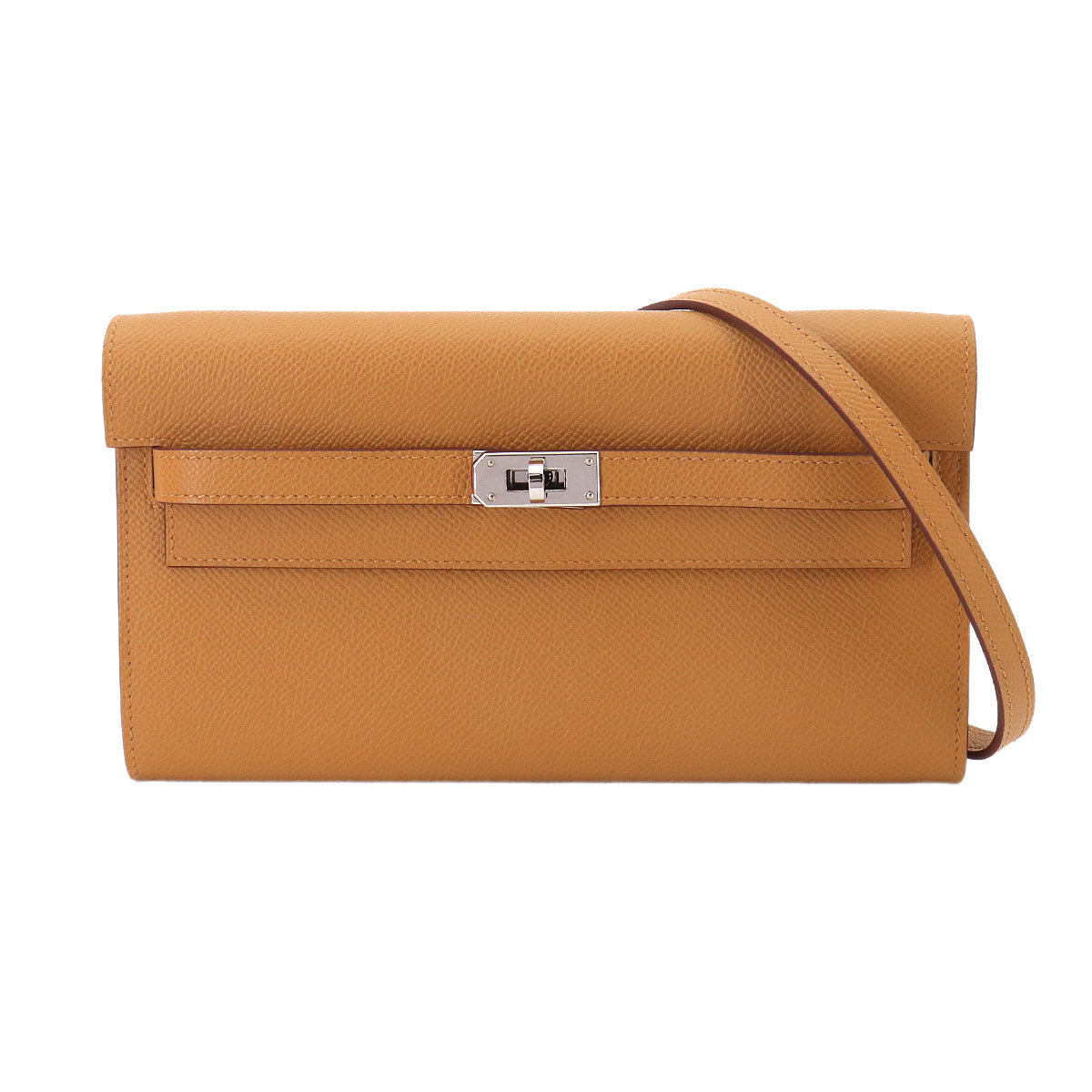 Kelly To Go Shoulder Wallet Epsom Natural Purse
