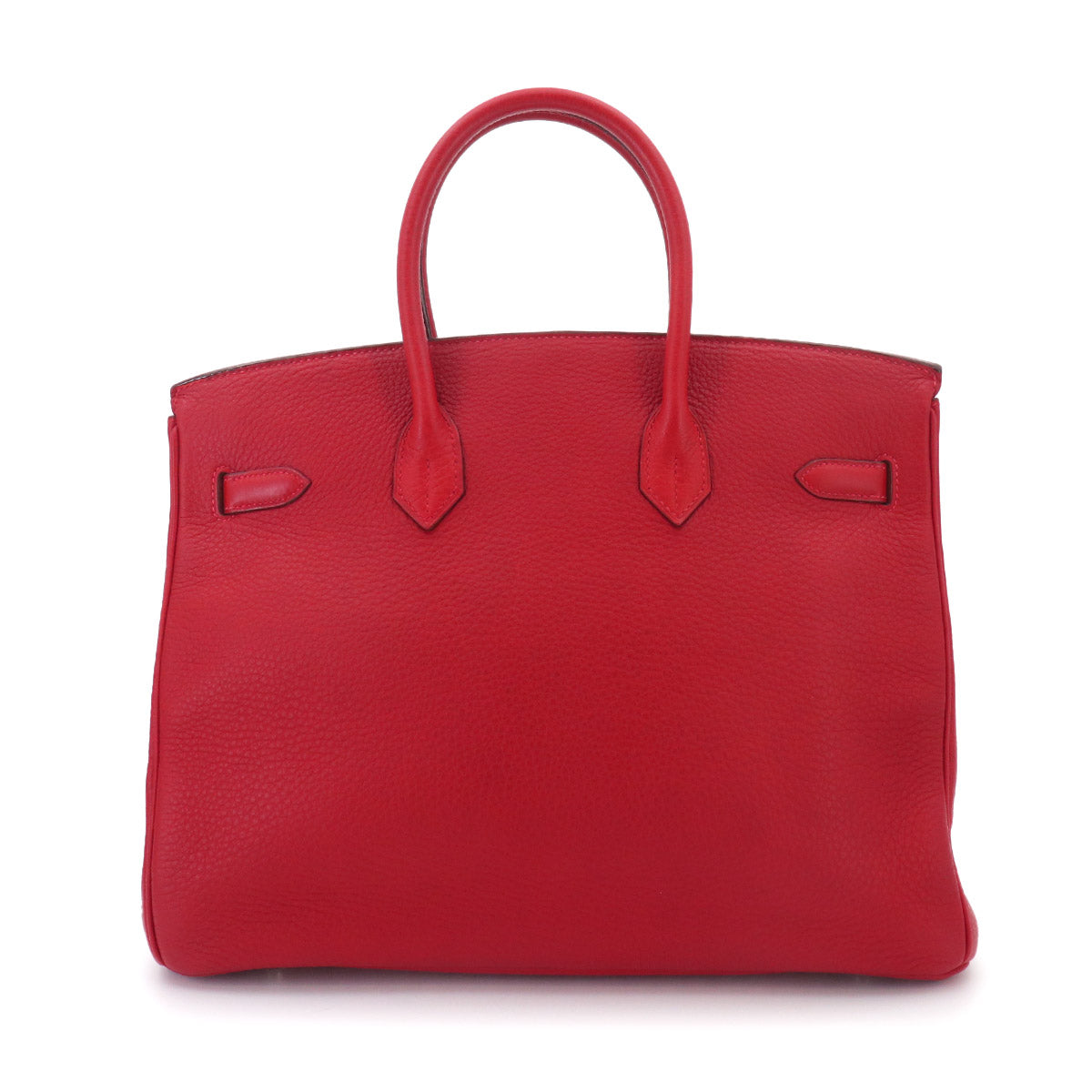 Birkin 35 Veau Togo Rouge Vif Hand Bag Red