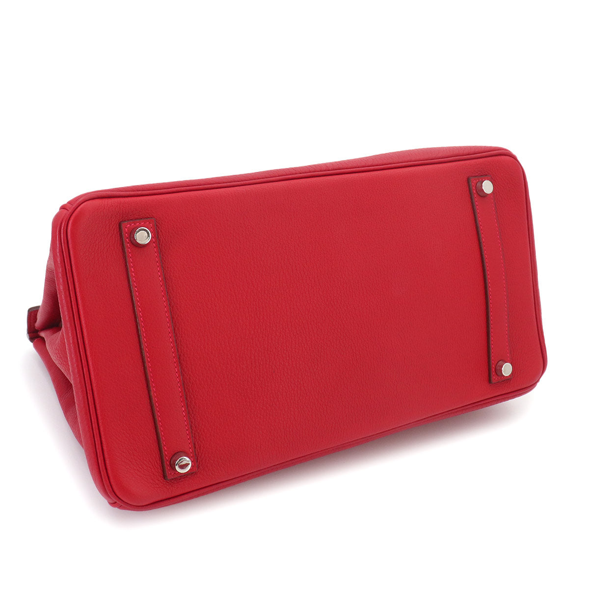 Birkin 35 Veau Togo Rouge Vif Hand Bag Red