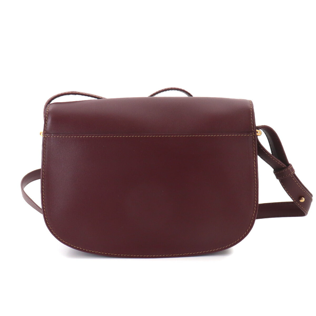 Must Line Shoulder Bag Leather Bordeaux Purse