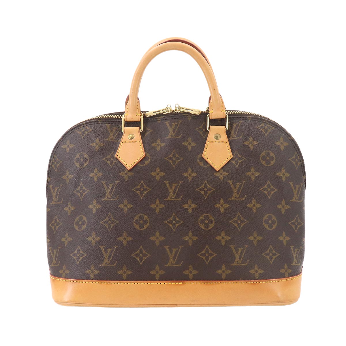 Monogram Alma Hand Bag Brown M51130 Purse