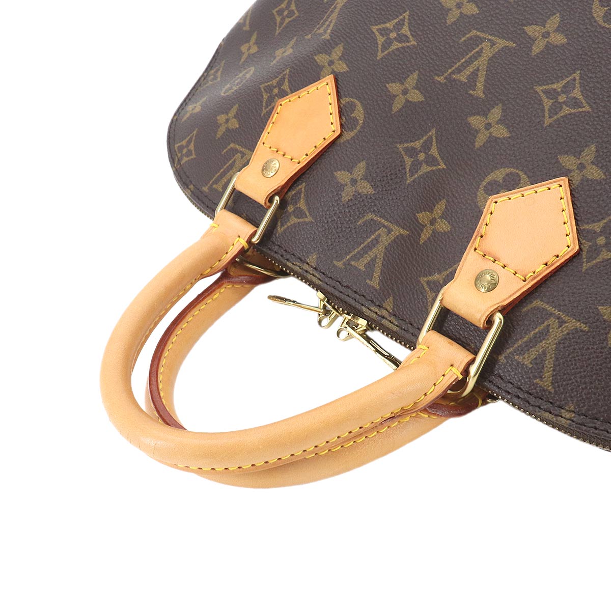 Monogram Alma Hand Bag Brown M51130 Purse