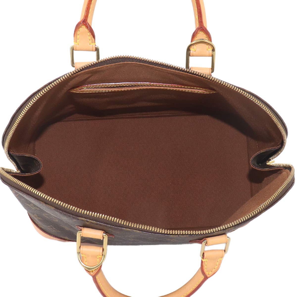 Monogram Alma Hand Bag Brown M51130 Purse