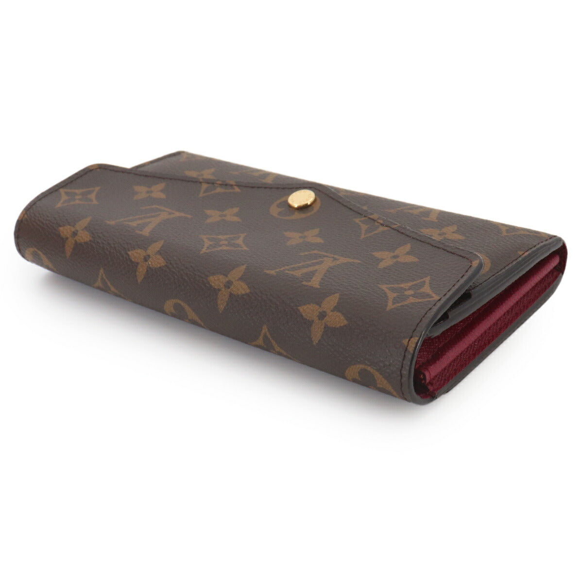 Monogram Sarah Wallet Brown Fuschia M62234 Purse
