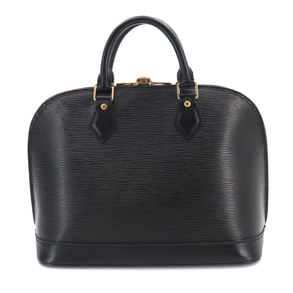 Epi Alma PM Hand Bag Leather Noir Black M52142 Purse
