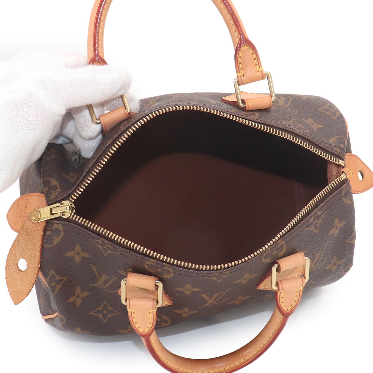 Monogram Speedy 25 Hand Bag Brown M41528 Purse