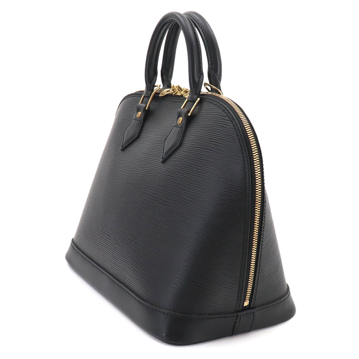 Epi Alma PM Hand Bag Leather Noir Black M52142 Purse