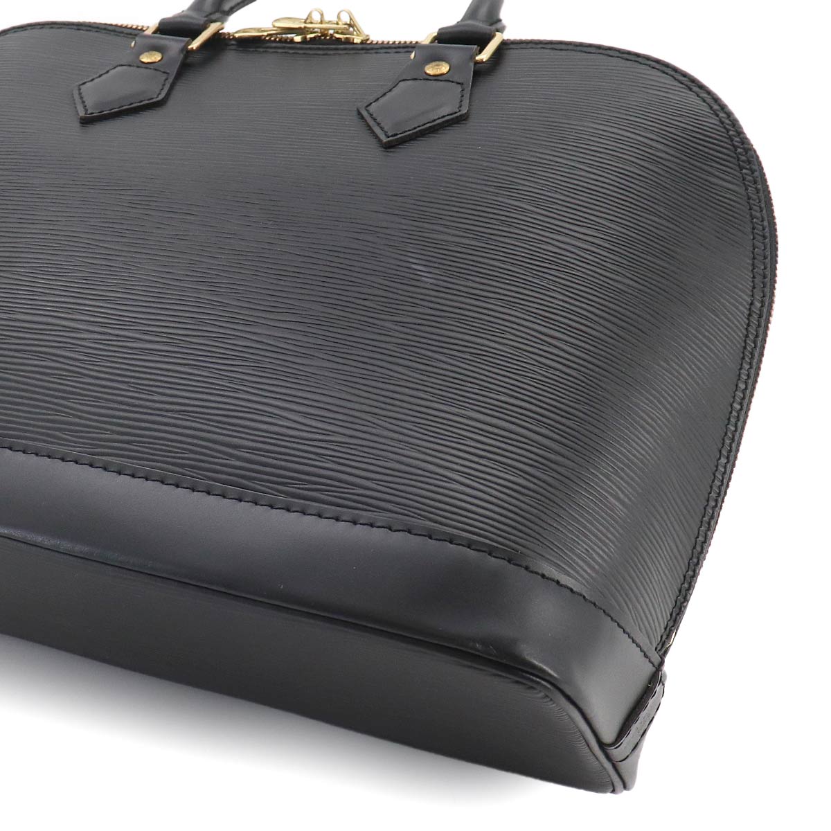 Epi Alma PM Hand Bag Leather Noir Black M52142 Purse