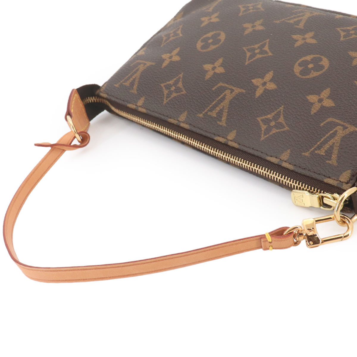 Monogram Pochette Accessoires Hand Bag Pouch Brown M51980