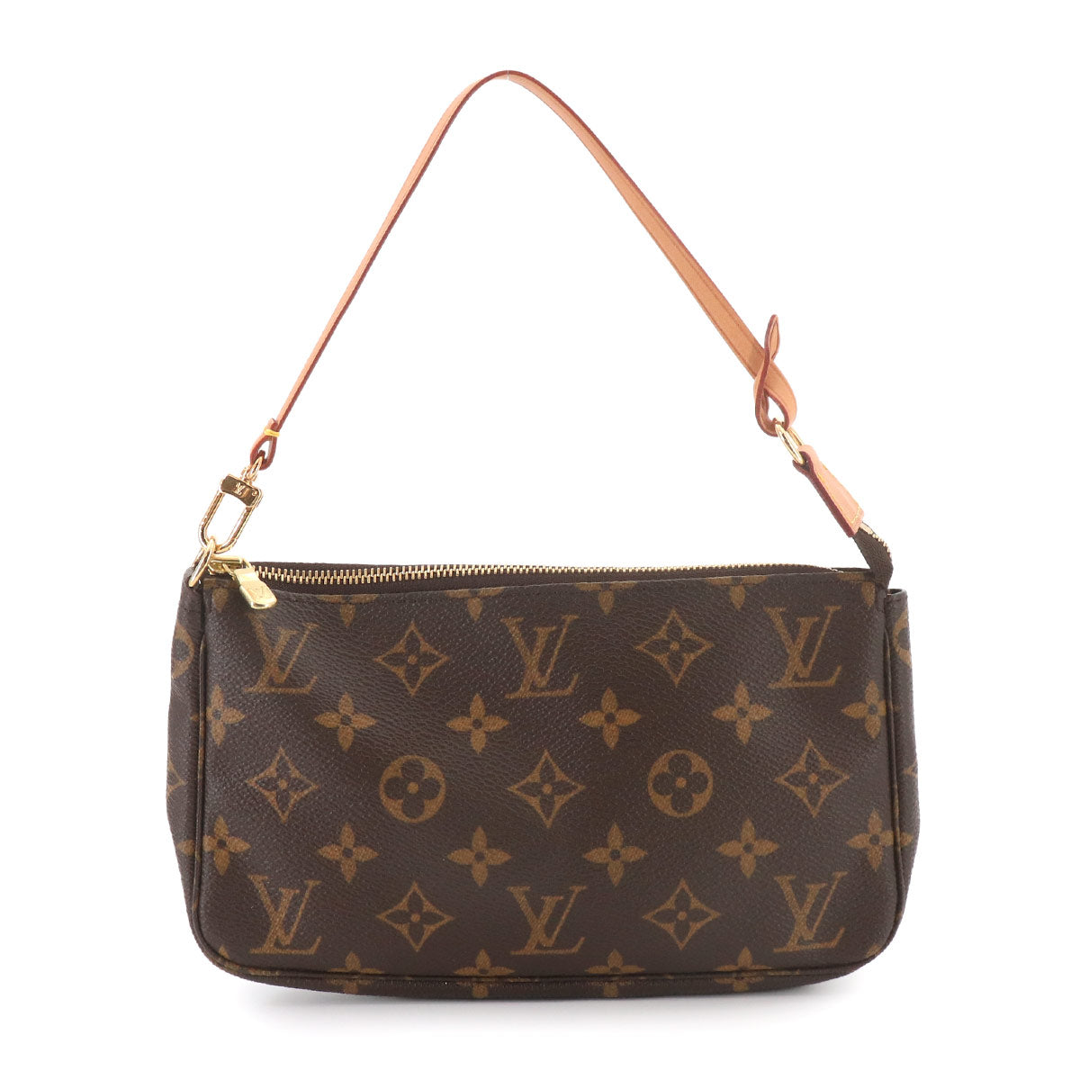 Monogram Pochette Accessoires Hand Bag Pouch Brown M51980