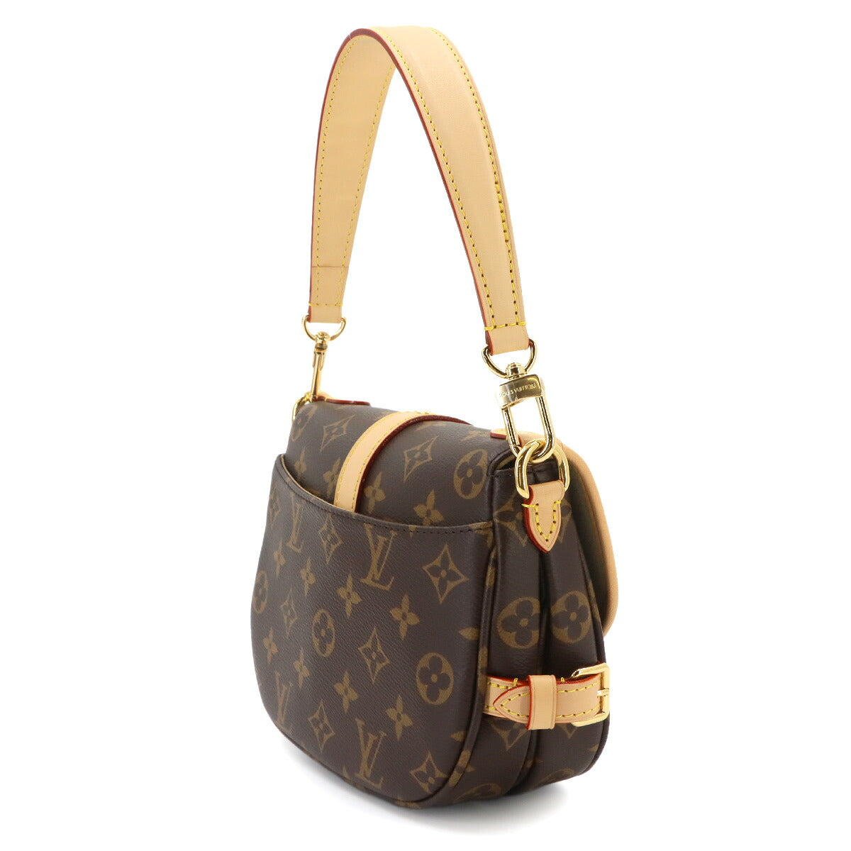 Monogram Saumur BB 2way Hand Shoulder Bag Brown M46740