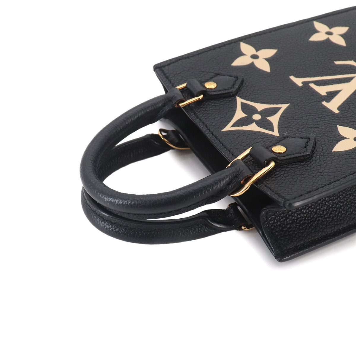 Monogram Empreinte Petit Sac Plat Black Beige M81416
