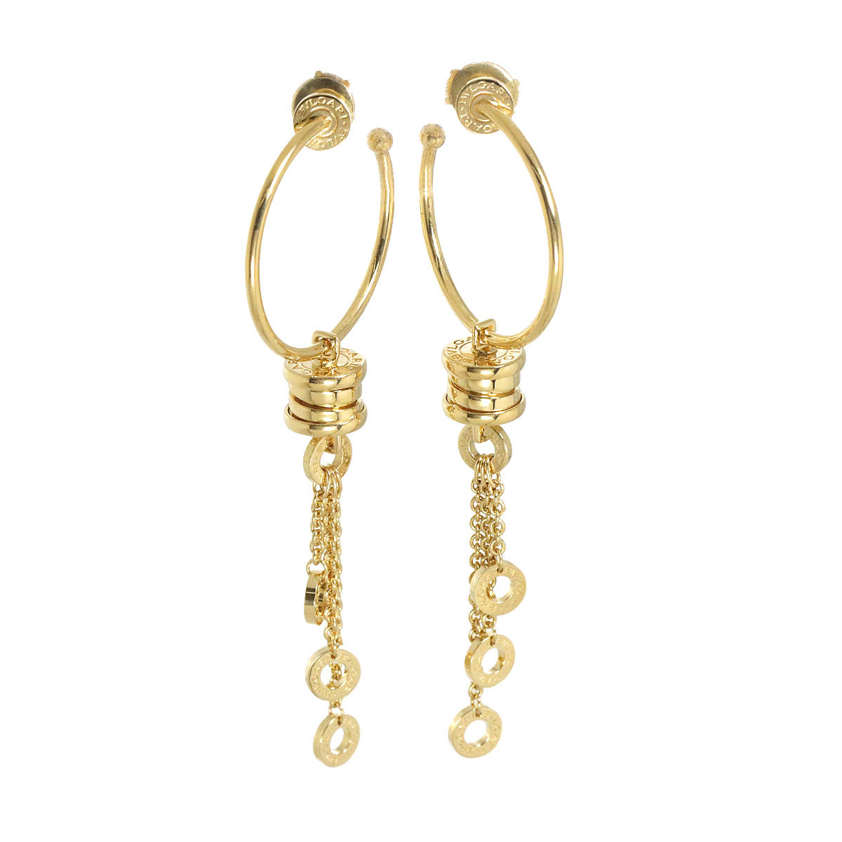 B-ZERO1 Element Earrings Pierced 18K Yellwo Gold 750