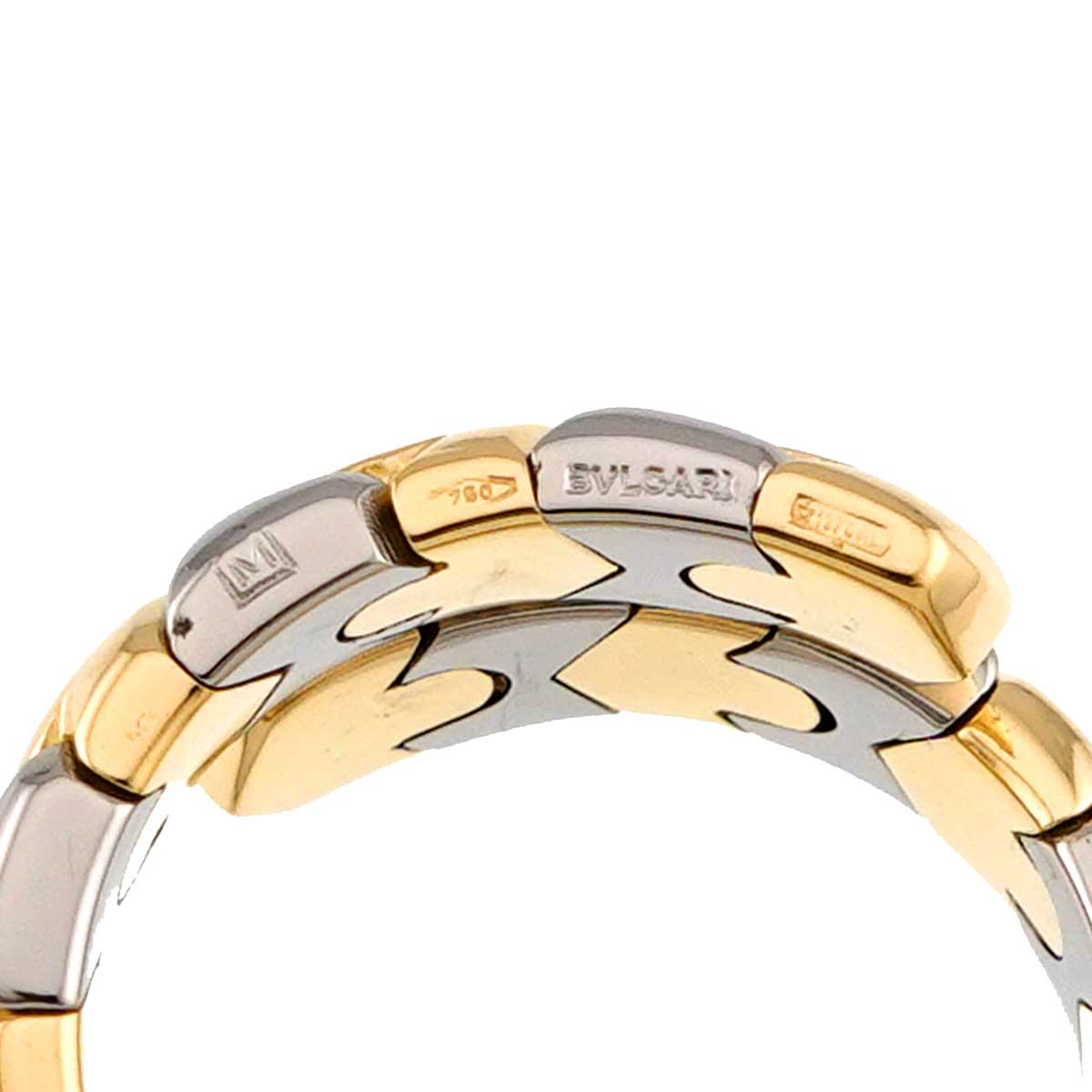 Alveare Ring 18K YG Yellow Gold 750 SS Size6(US)