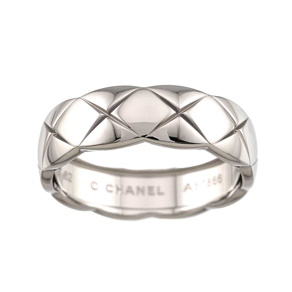 Coco Crush MM Ring 18K WG 750 size62 9.5-9.75(US)