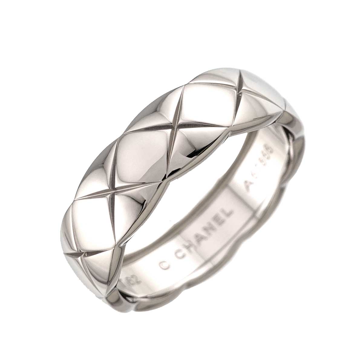 Coco Crush MM Ring 18K WG 750 size62 9.5-9.75(US)