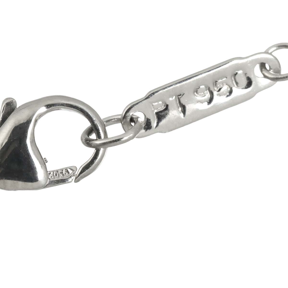 Jazz Double Drop Diamond Necklace Pt Platinum