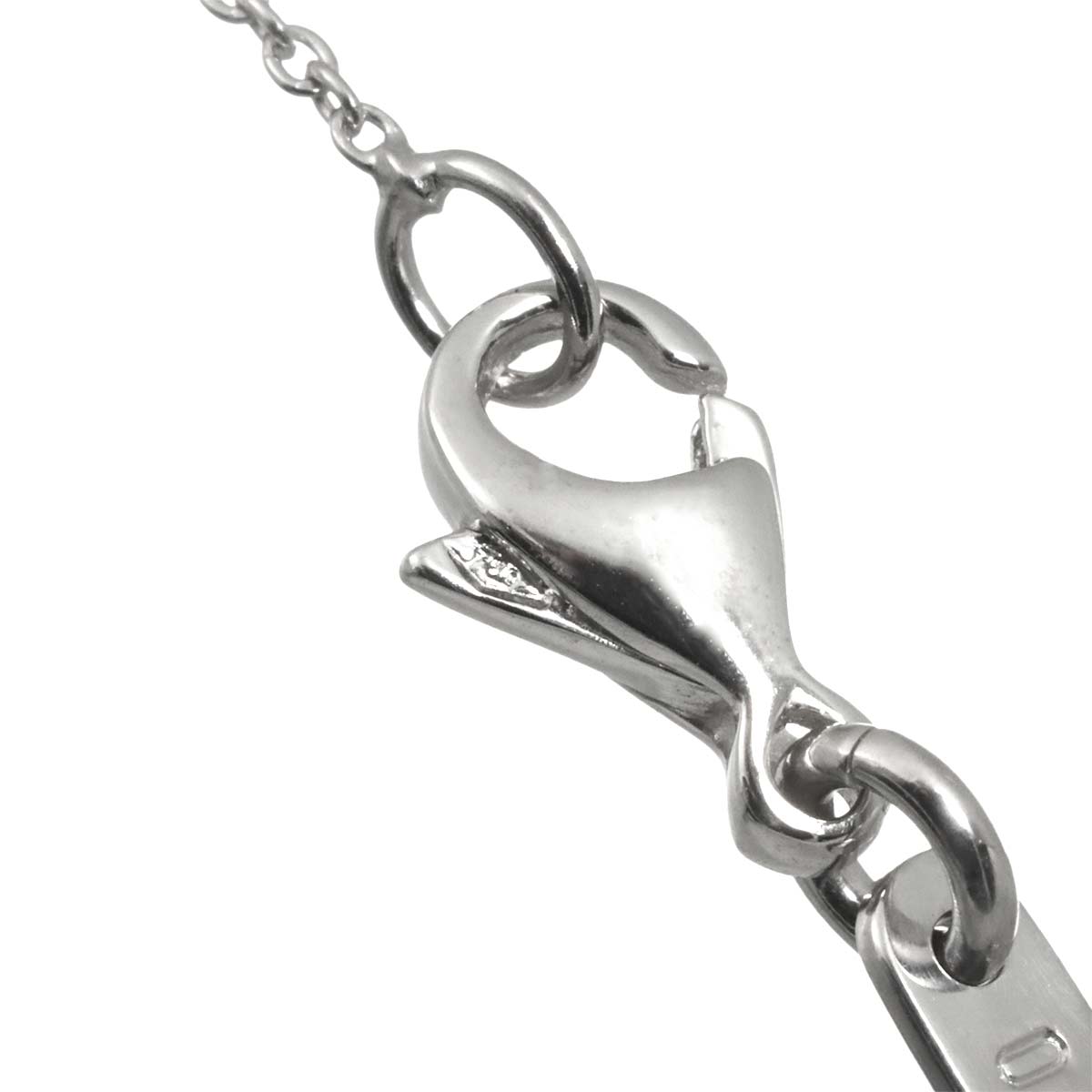 Diamond 0.13ct Star Necklace 18K White Gold 750