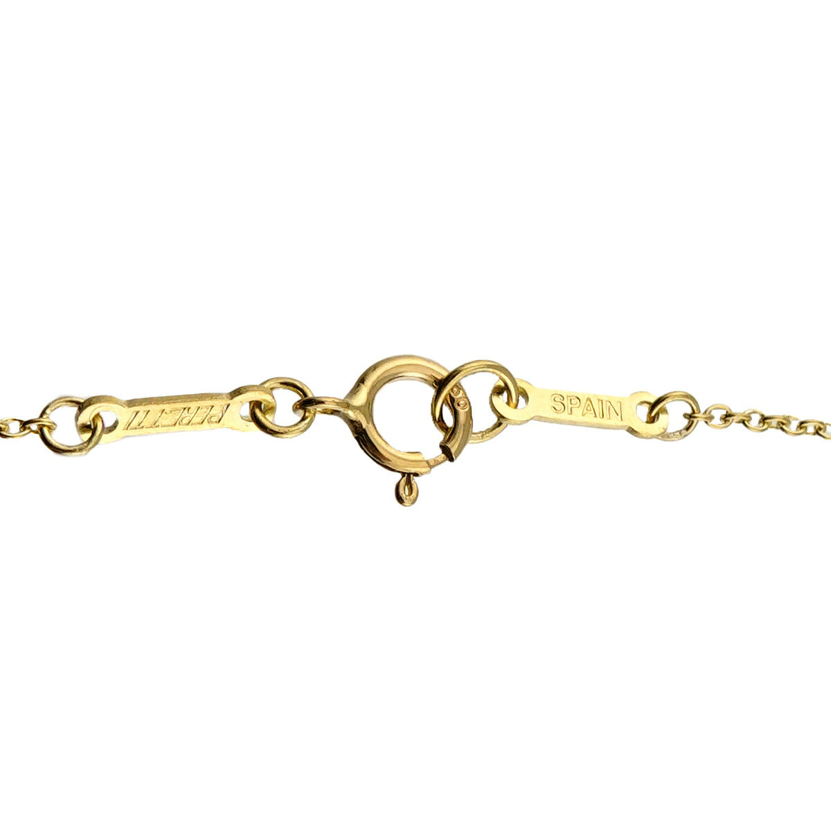 Open Heart Necklace 18K Yellow Gold 750
