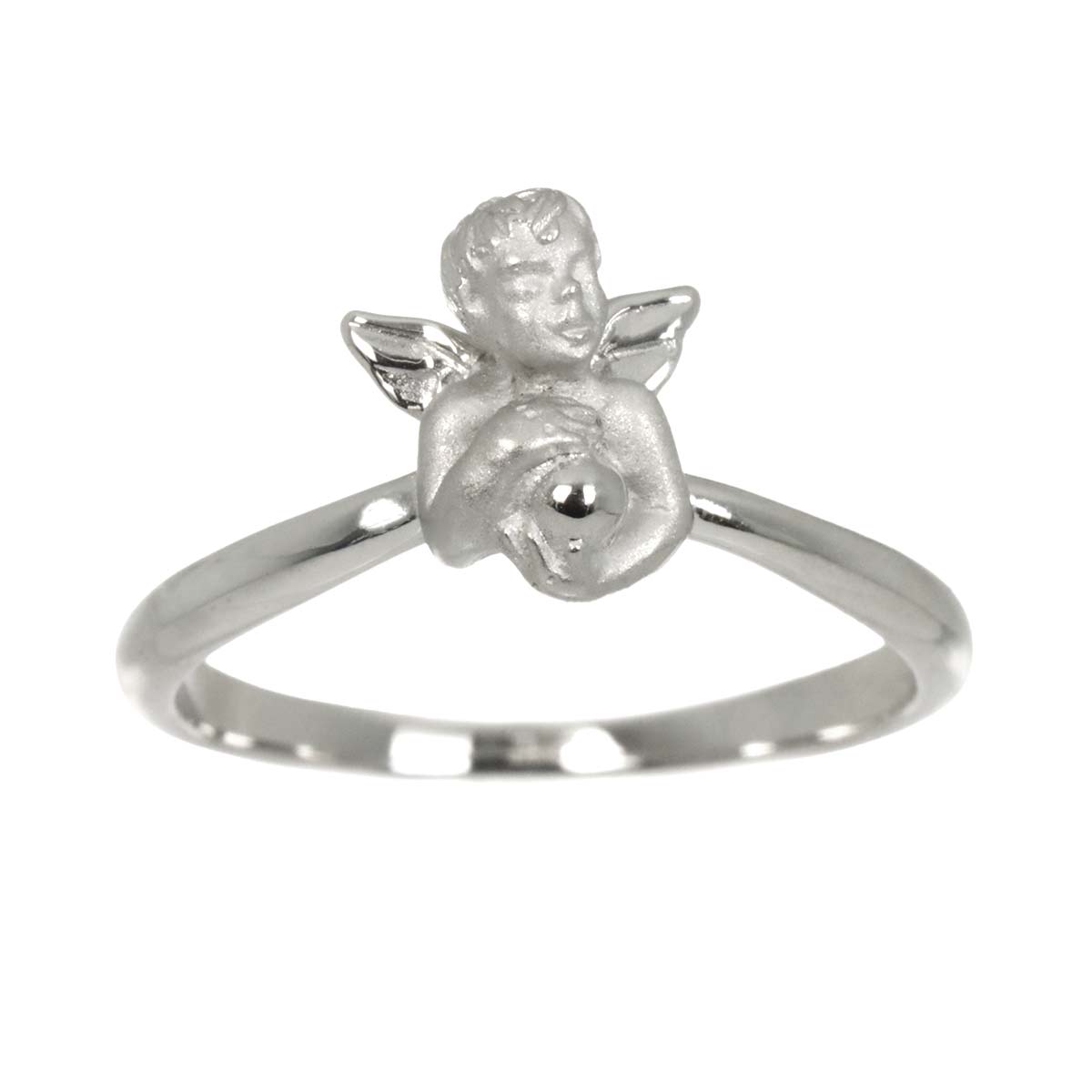 Ring 18K WG 750 Size4(US)