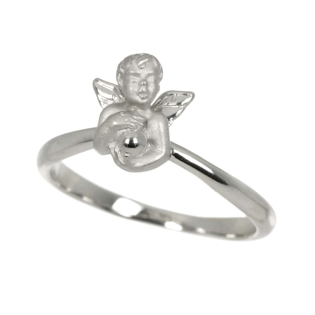 Ring 18K WG 750 Size4(US)