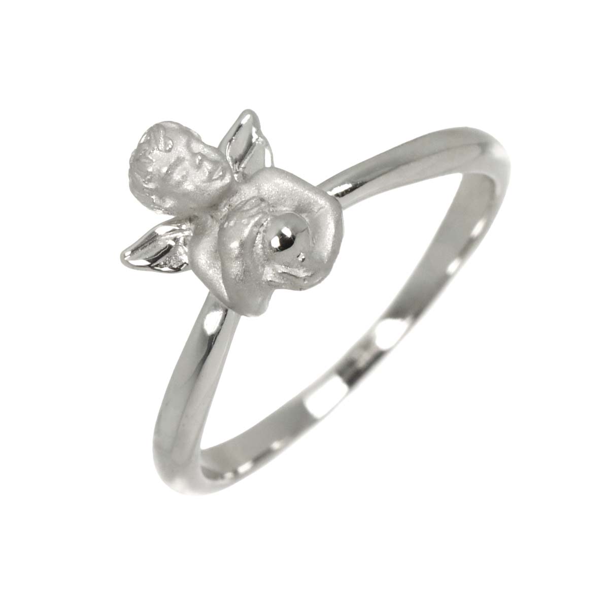 Ring 18K WG 750 Size4(US)